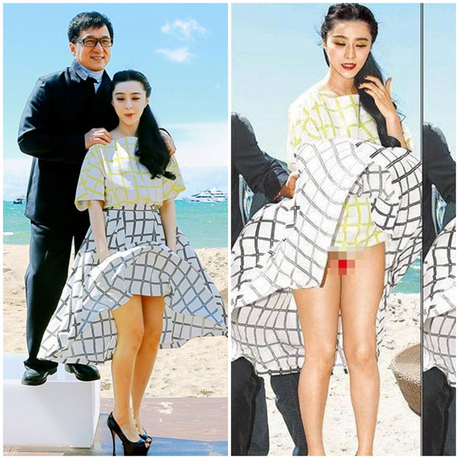 Thời trang băng dính - Phạm băng băng