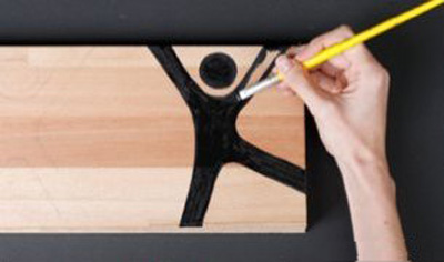 tự tay làm chiếc khung treo ảnh có 102