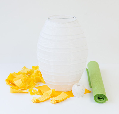 Làm đèn lồng quả dứa ngộ nghĩnh đón trung thu