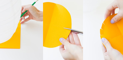 Làm đèn lồng quả dứa ngộ nghĩnh đón trung thu