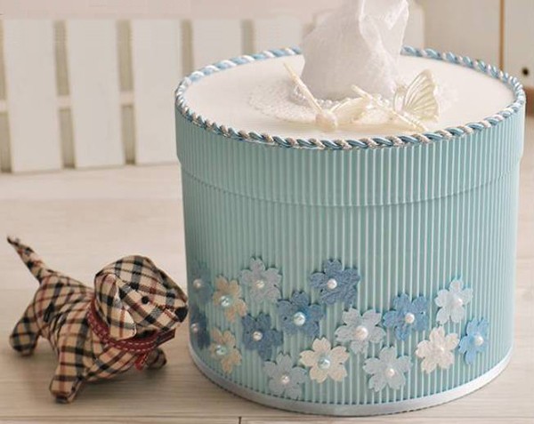 cách làm hộp đựng khăn giấy tuyệt đẹp