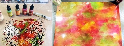 Cách làm thiệp mùa thu giống như tranh nổi