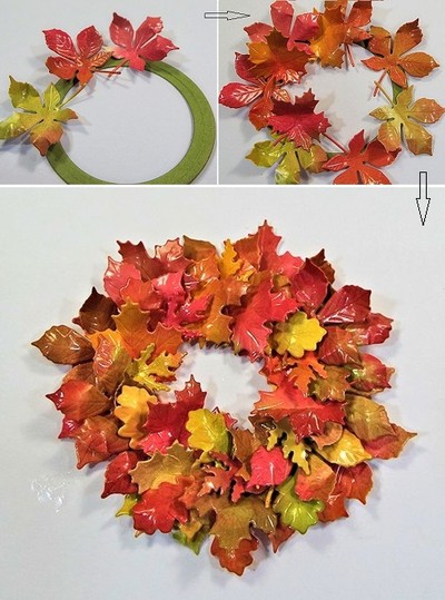 Cách làm thiệp mùa thu giống như tranh nổi