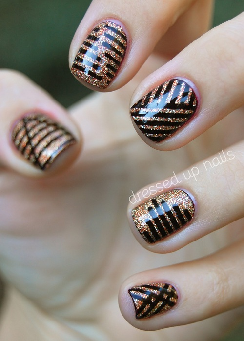 Thiết kế móng tay độc đáo với băng dính 6