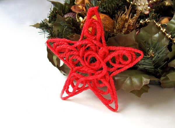 cách làm cây thông noel bằng len cực đẹp