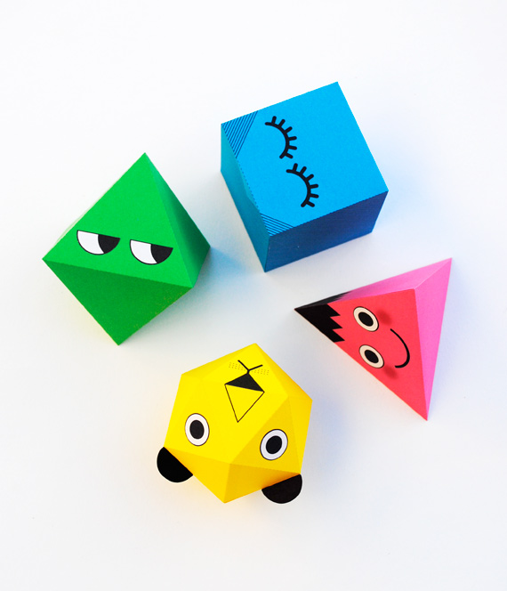 tự chế mô hình 3d ngộ nghĩnh và đáng yêu