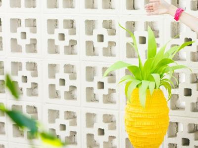 Làm đèn lồng quả dứa ngộ nghĩnh đón trung thu