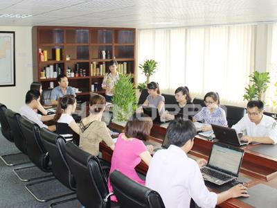 Không gian làm việc tại Văn Phòng mới