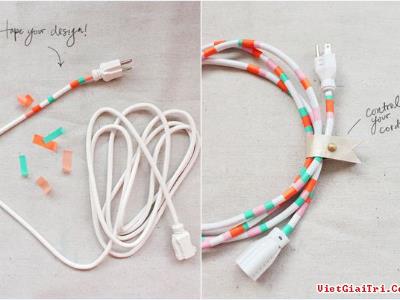 Biến hóa đồ dùng xinh xắn với băng dính