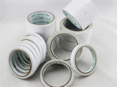 Băng dính 2 mặt dầu trắng