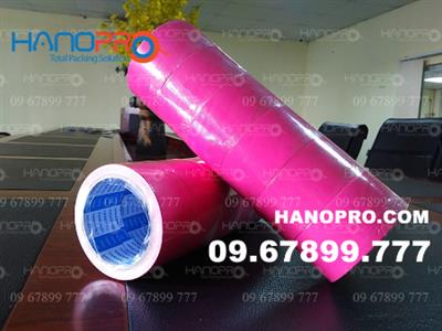 Băng dính vải hồng xuất khẩu Hàn Quốc
